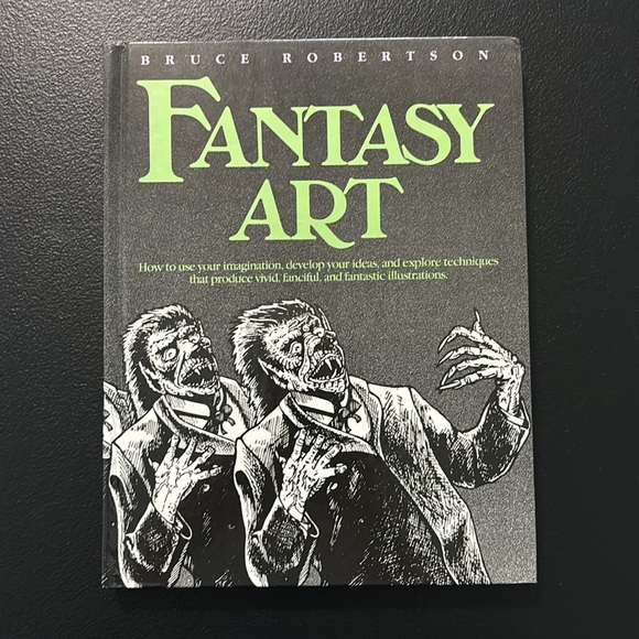 Vintage Book - Fantasy Art, Bruce Robertson, 1988, Hardback, Technique, Mythical - Picture 6 of 16